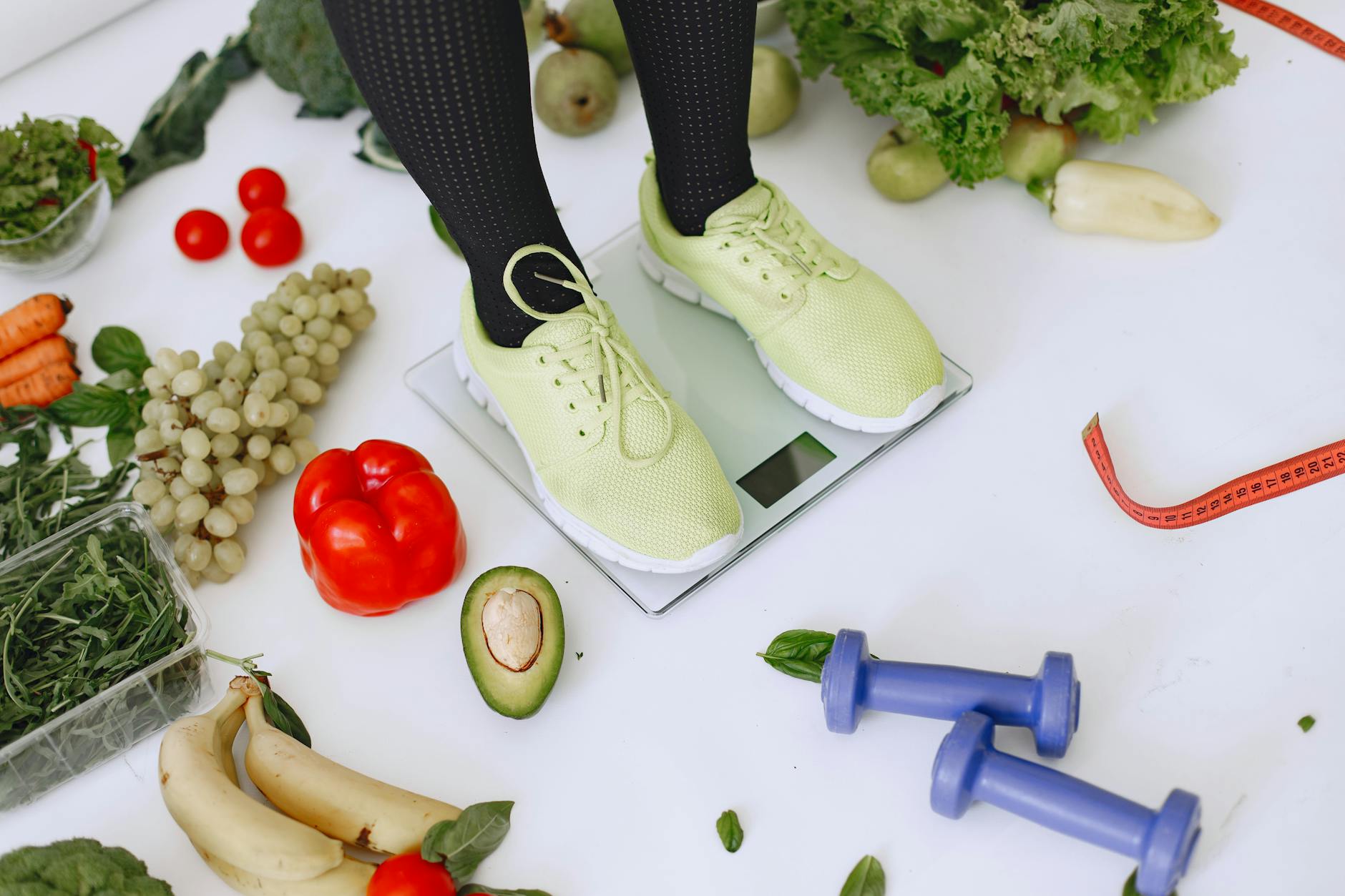Healthy meal plan food