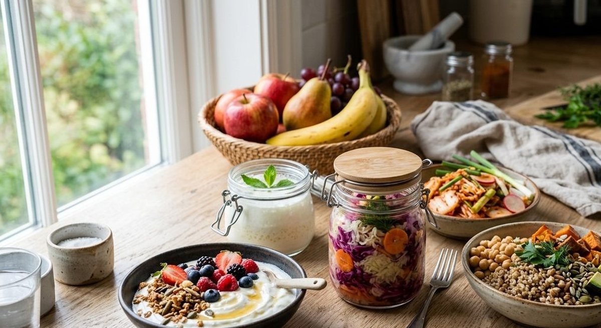 Healthy meal plan food