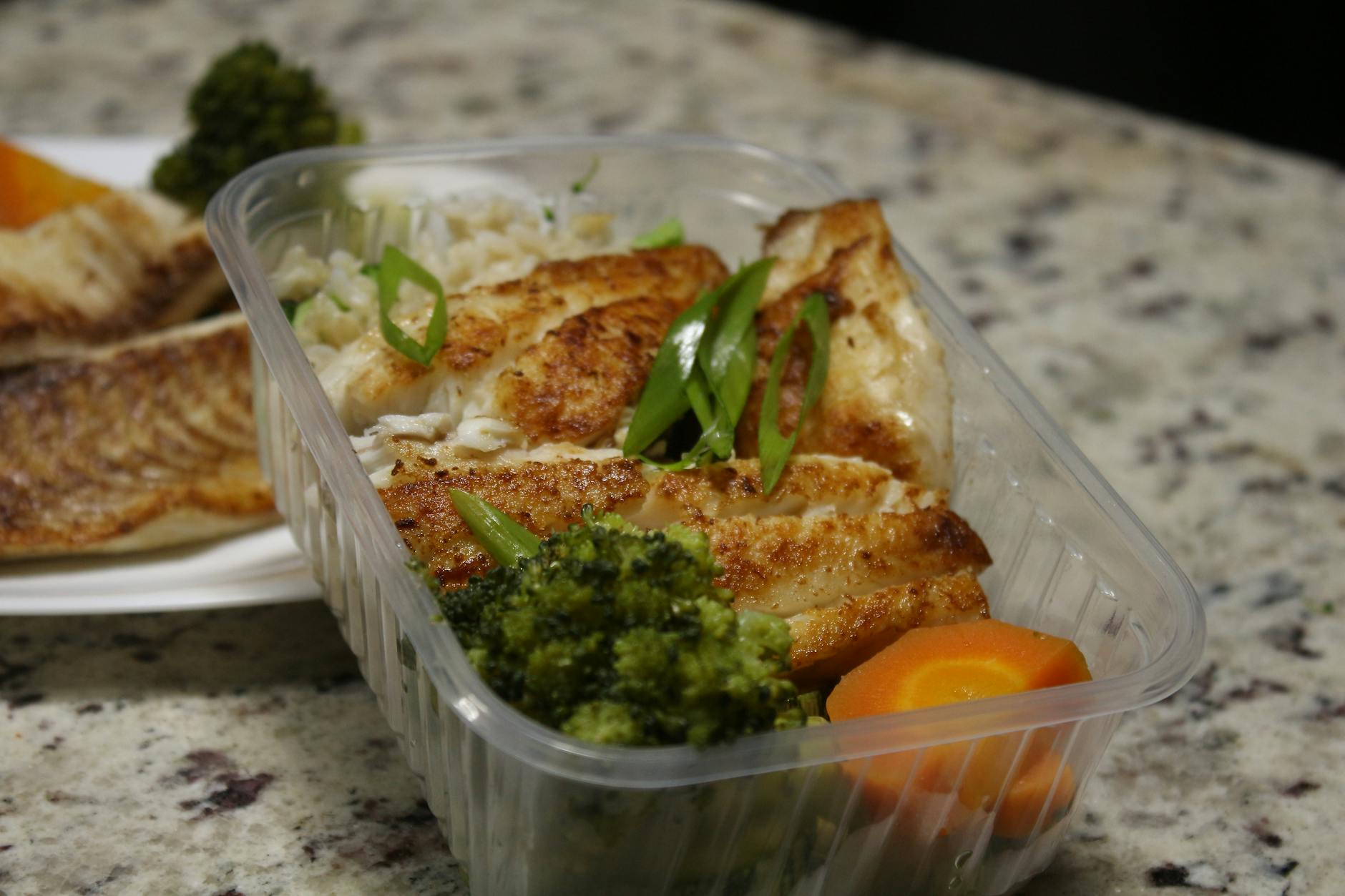 High-protein meals prepared for training and recovery